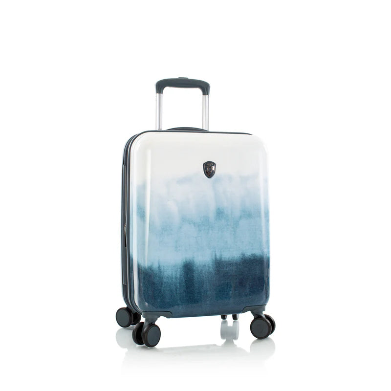 variant:46348956827840 Heys America Tie-Dye 21" Carry-On Spinner Luggage Blue