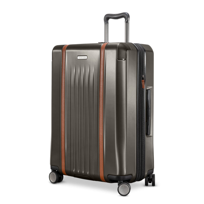 variant:41691520073773 RBH Montecito 2.0 Medium Checked Spinner Luggage - Graphite