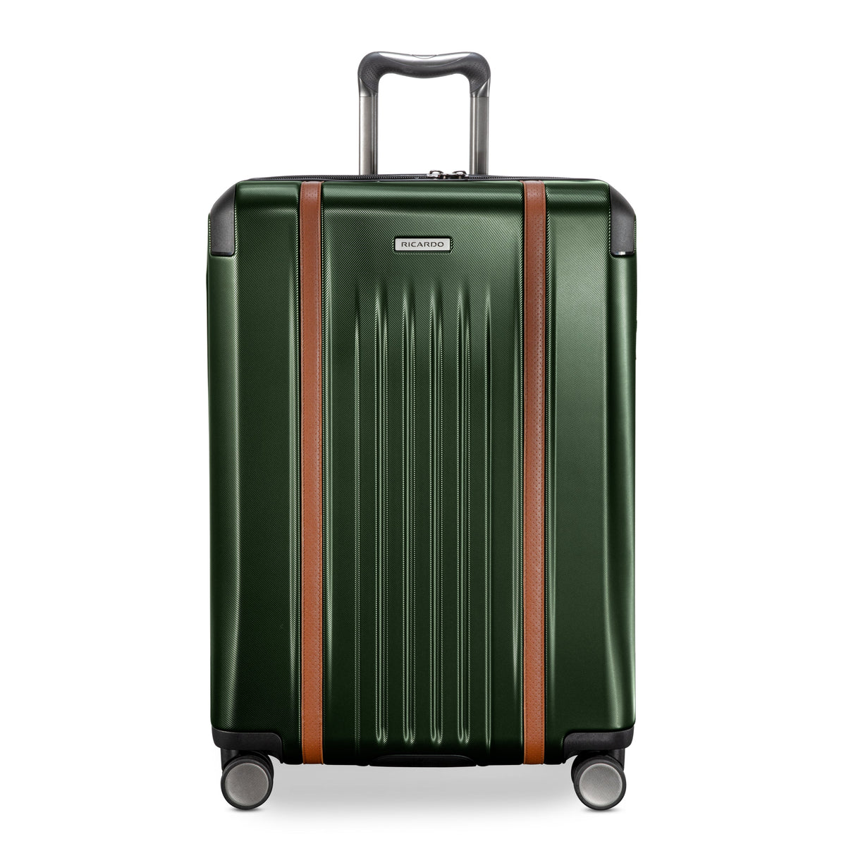 variant:41691520106541 RBH Montecito 2.0 Medium Checked Spinner Luggage - Hunter Green