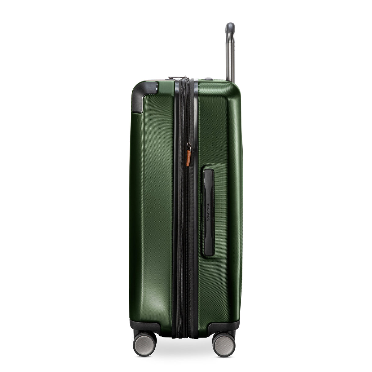 variant:43710603296960 RBH Montecito 2.0 Medium Checked Spinner Luggage Hunter Green