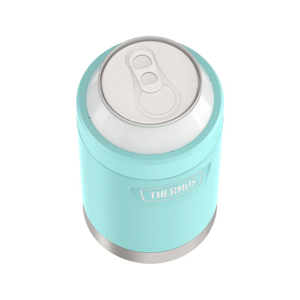 variant:43981577388077 Stainless Steel Beverage Can Insulator - Sea Green