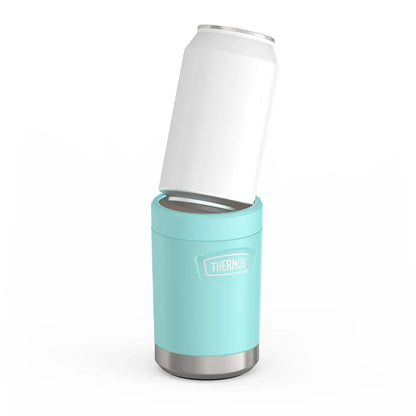 variant:43981577388077 Stainless Steel Beverage Can Insulator - Sea Green