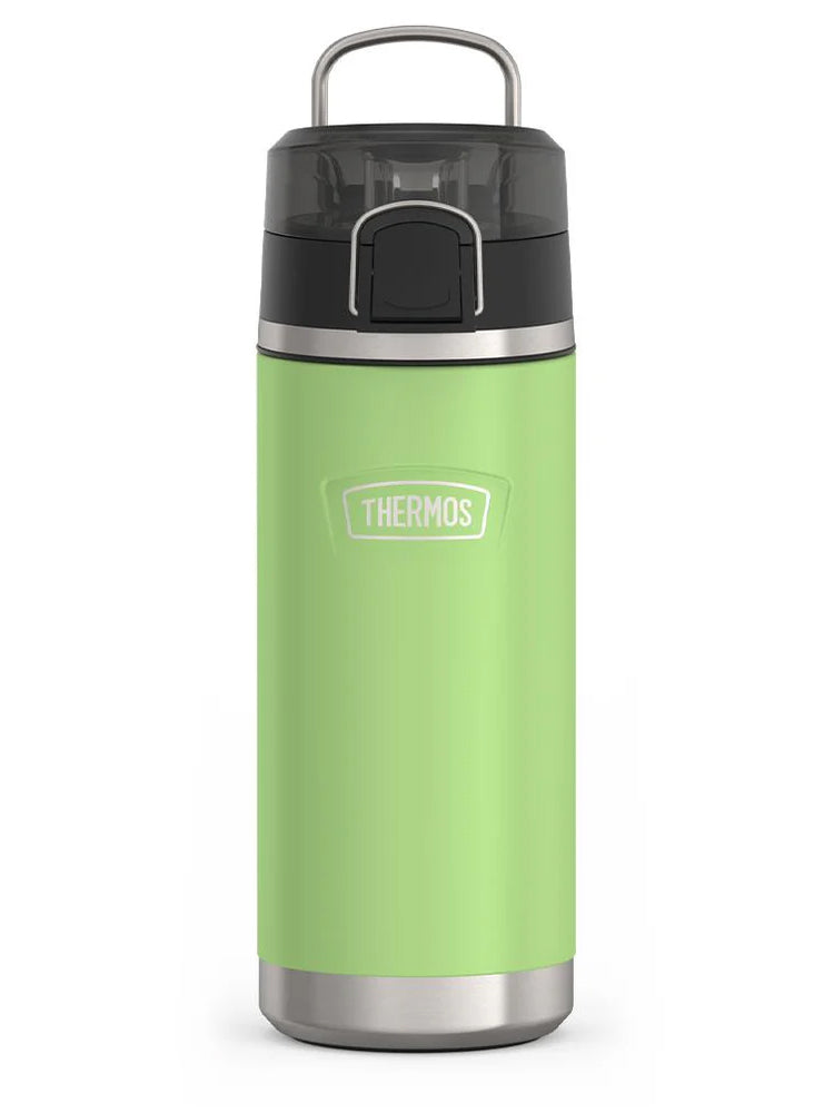 variant:43981584498733 Thermos 18 oz Stainless Steel Kids Water Bottle w Spout Lid - Lime