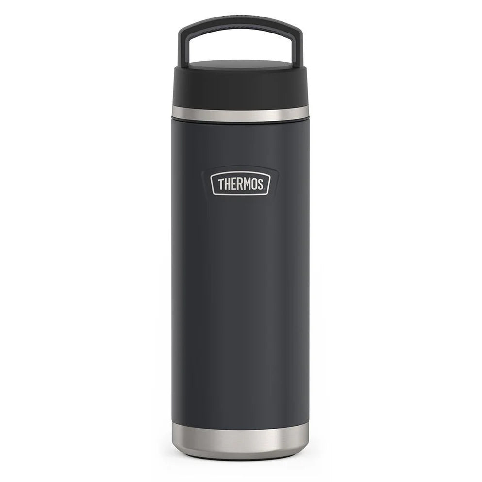 variant:43981583089709 24oz Icon Stainless Steel Water Bottle w Screw Top - Granite