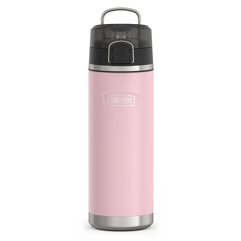 variant:43981571522605 24oz Icon Stainless Steel Water Bottle w Spout - Pink