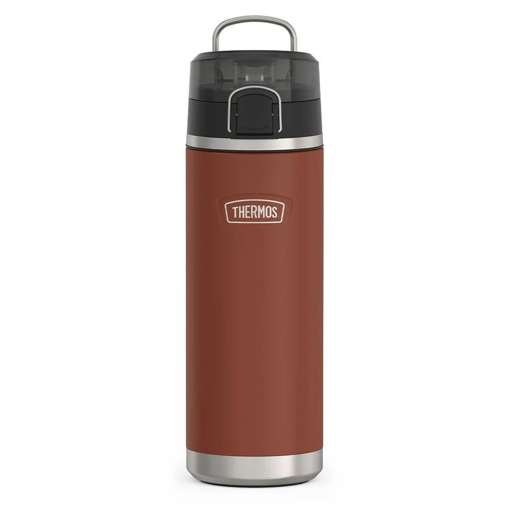 variant:43981571588141 24oz Icon Stainless Steel Water Bottle w Spout - Saddle