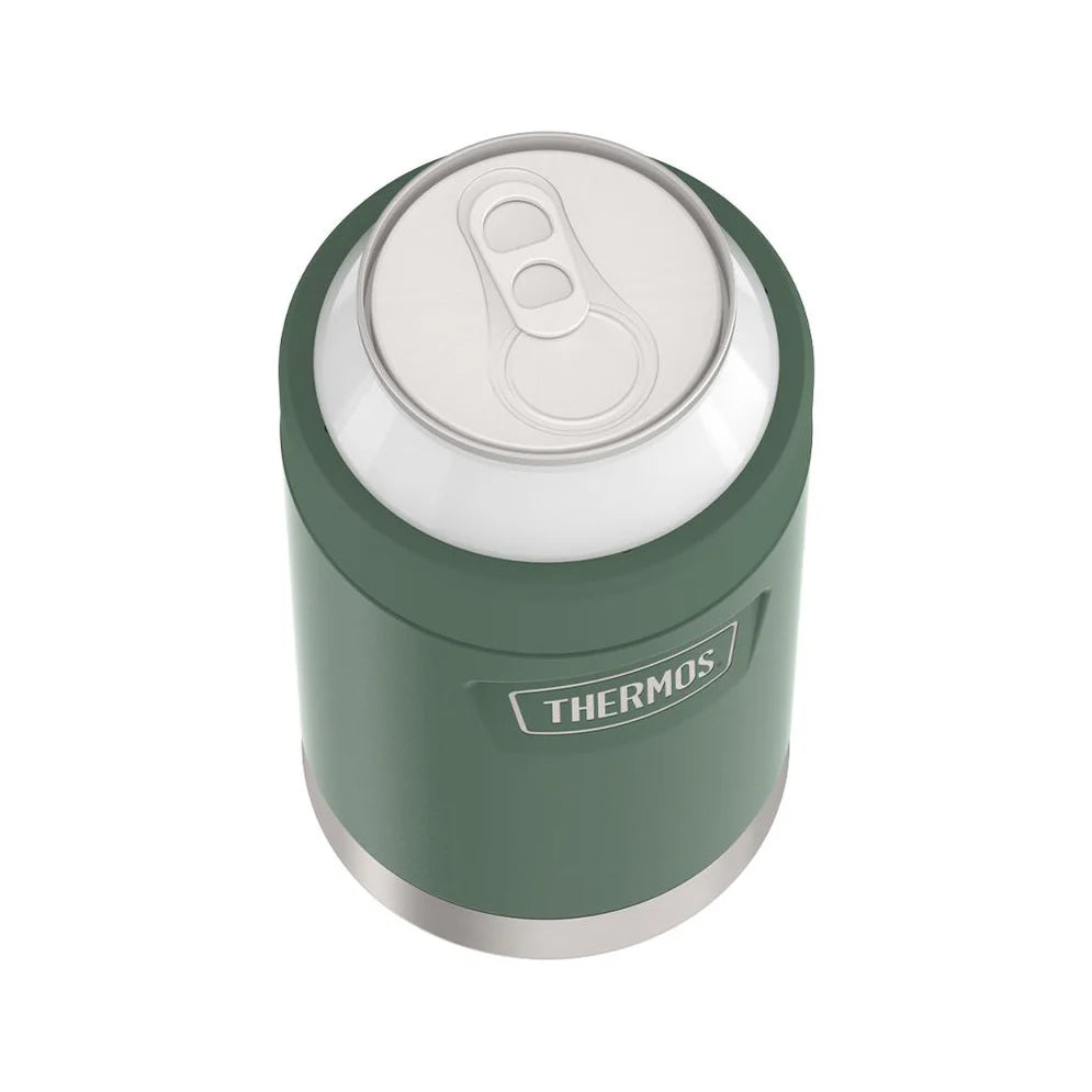 variant:43981577486381 Stainless Steel Beverage Can Insulator - Alpine Green