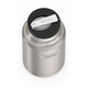 variant:43981562118189 24 oz Stainless Steel Food Jar w Spoon - Matte Stainless Steel 