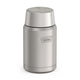 variant:43981562118189 24 oz Stainless Steel Food Jar w Spoon - Matte Stainless Steel 