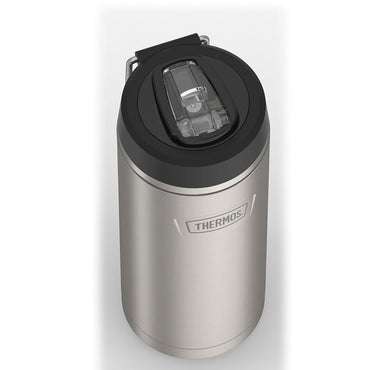 variant:43981583745069 32 oz Stainless Steel Water Bottle w Straw Lid - Matte Stainless Steel