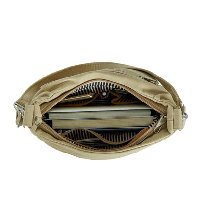 variant: 43452758589485 Travelon Heritage Anti-Theft Hobo - Natural