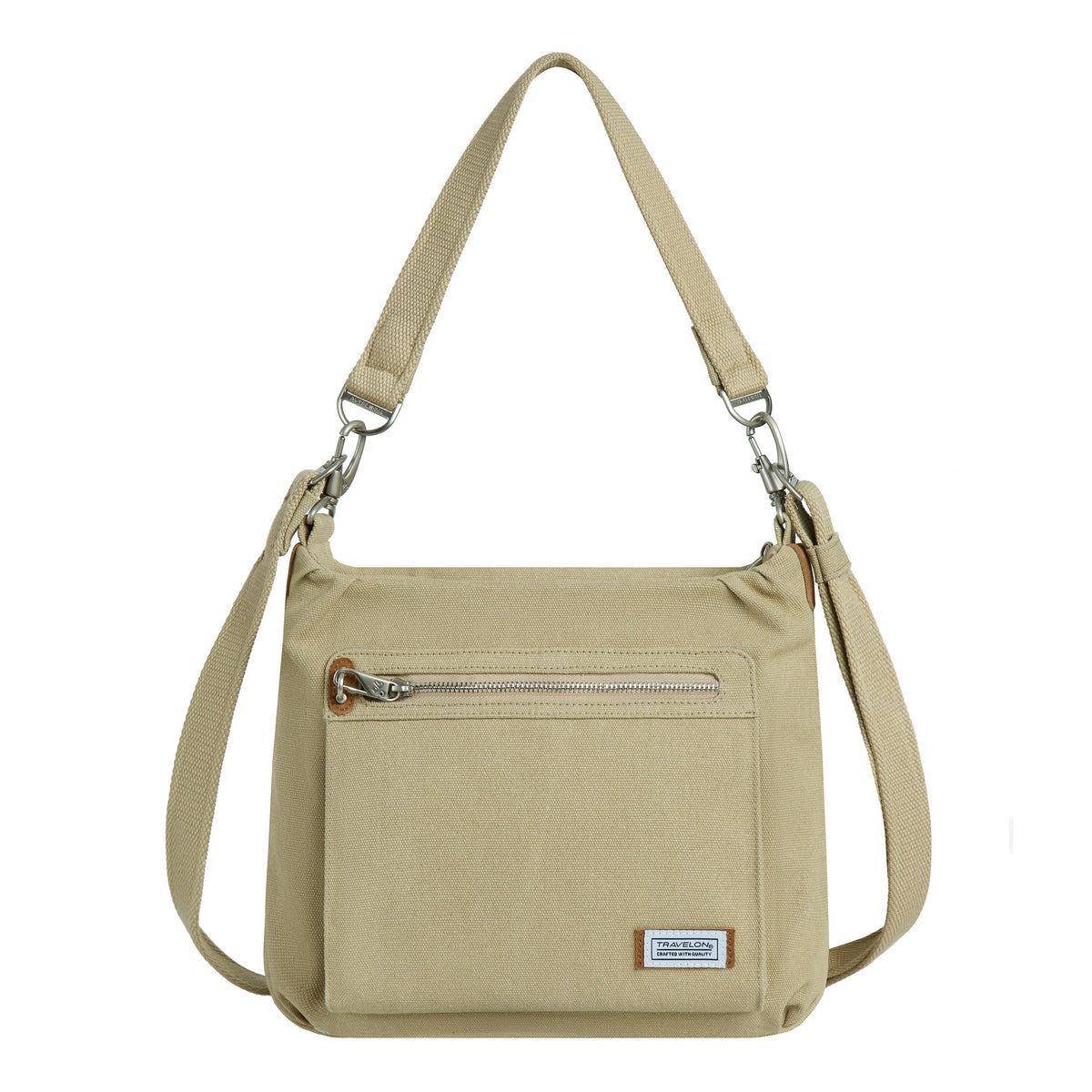 variant: 43452758589485 Travelon Heritage Anti-Theft Hobo - Natural
