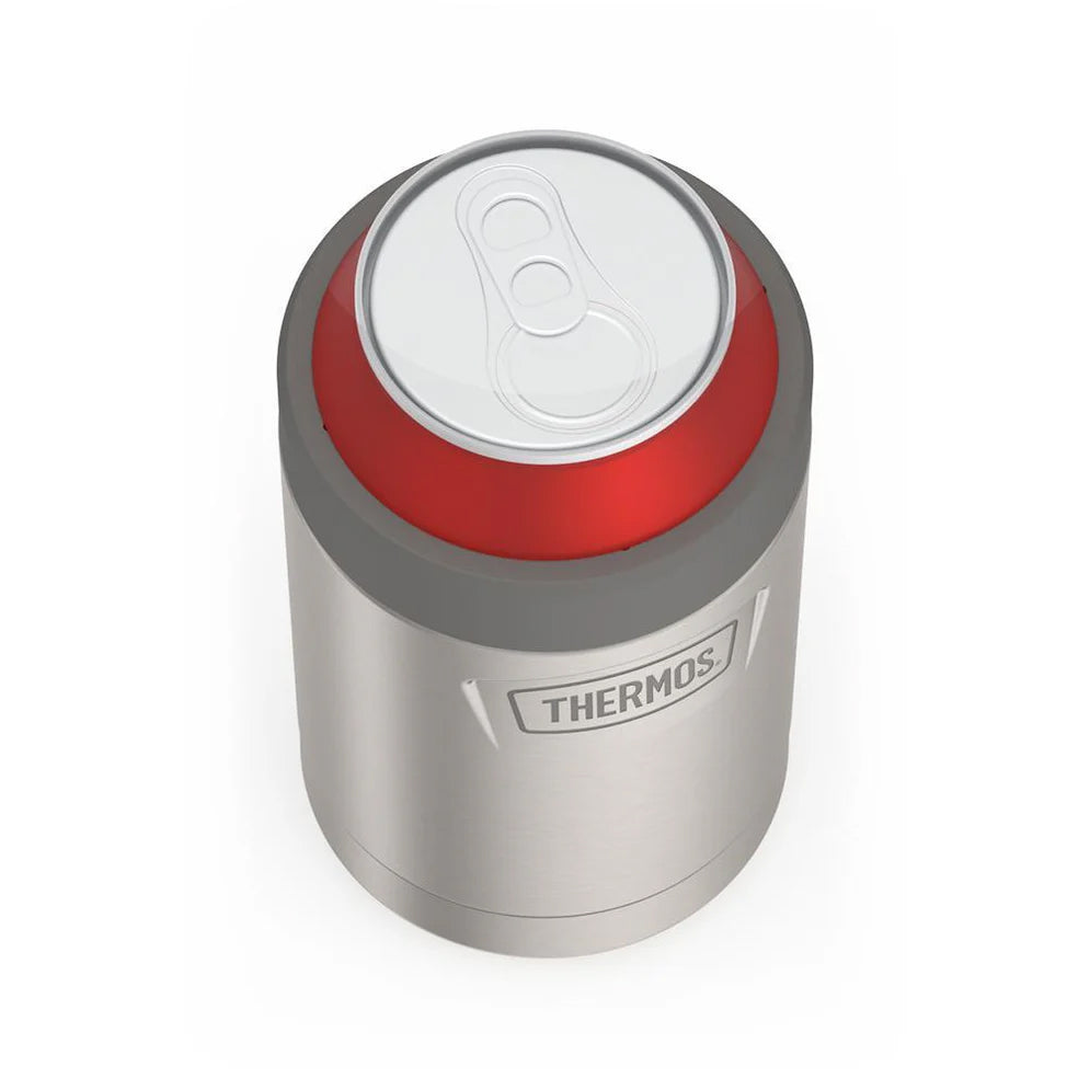 variant:43981577519149 Stainless Steel Beverage Can Insulator - Matte Stainless Steel 