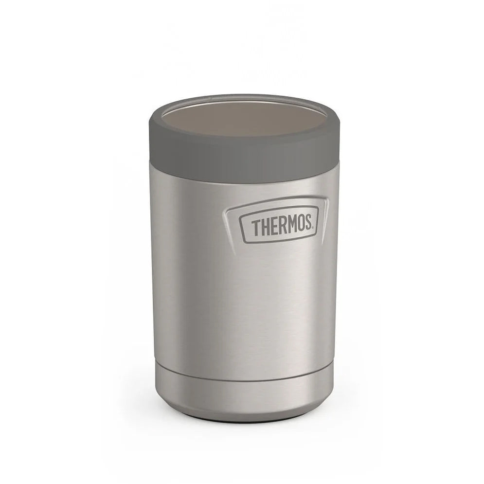 variant:43981577519149 Stainless Steel Beverage Can Insulator - Matte Stainless Steel 