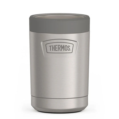 variant:43981577519149 Stainless Steel Beverage Can Insulator - Matte Stainless Steel 