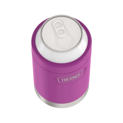 variant:43981577420845 Stainless Steel Beverage Can Insulator - Plum