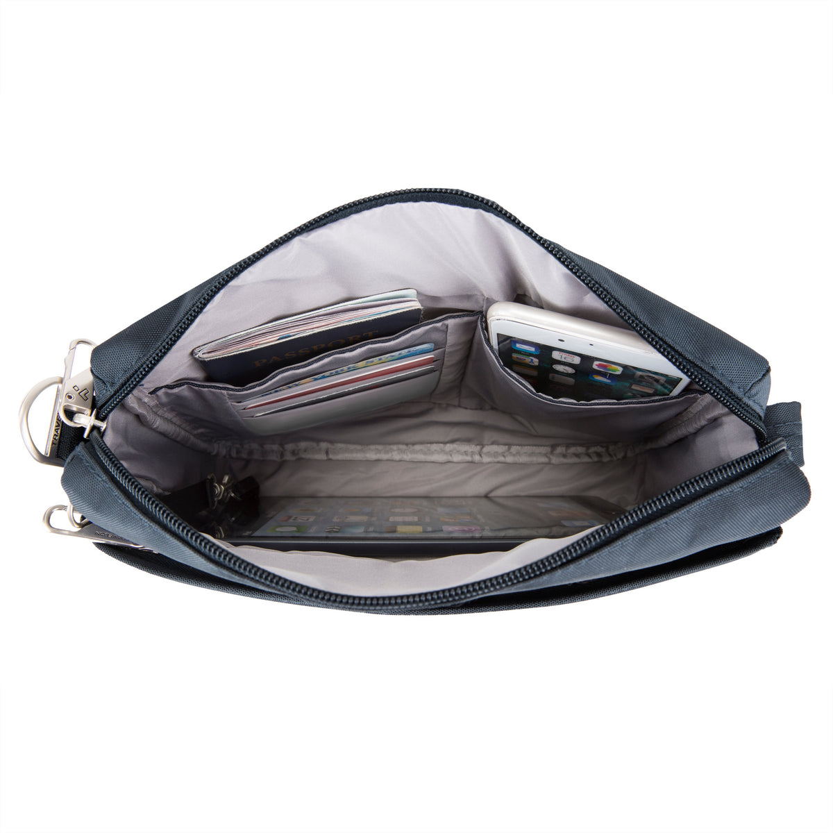 variant:43452757770285 Travelon Anti Theft Classic Small E W - Midnight