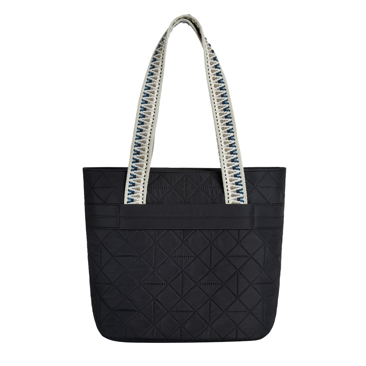 variant:42099030294573 travelon tote - Black Boho