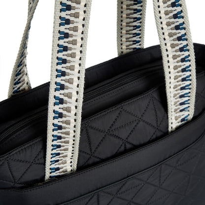 variant:42099030294573 travelon tote - Black Boho