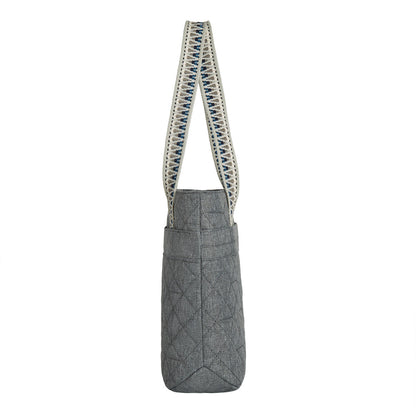 variant:42099030229037 travelon tote - Gray Boho