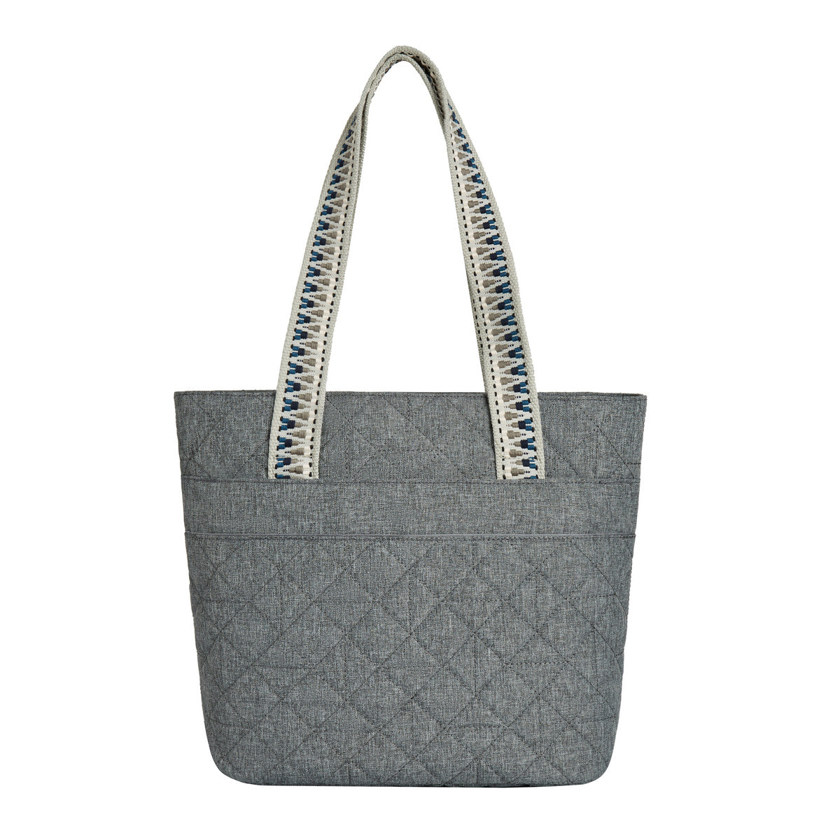 variant:42099030229037 travelon tote - Gray Boho