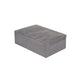 variant:46346289545408 travelon World Travel Essentials Set of 3 Soft Packing Cubes Gray Heather