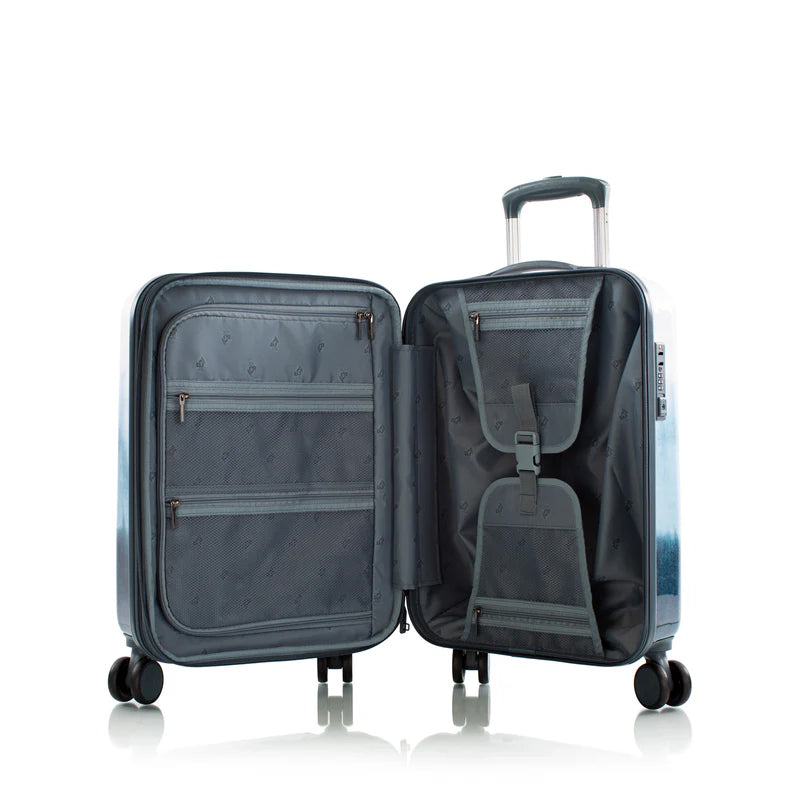 variant:46348956827840 Heys America Tie-Dye 21" Carry-On Spinner Luggage Blue