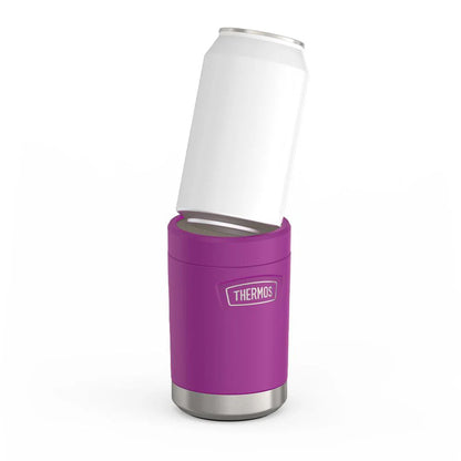 variant:43981577420845 Stainless Steel Beverage Can Insulator - Plum