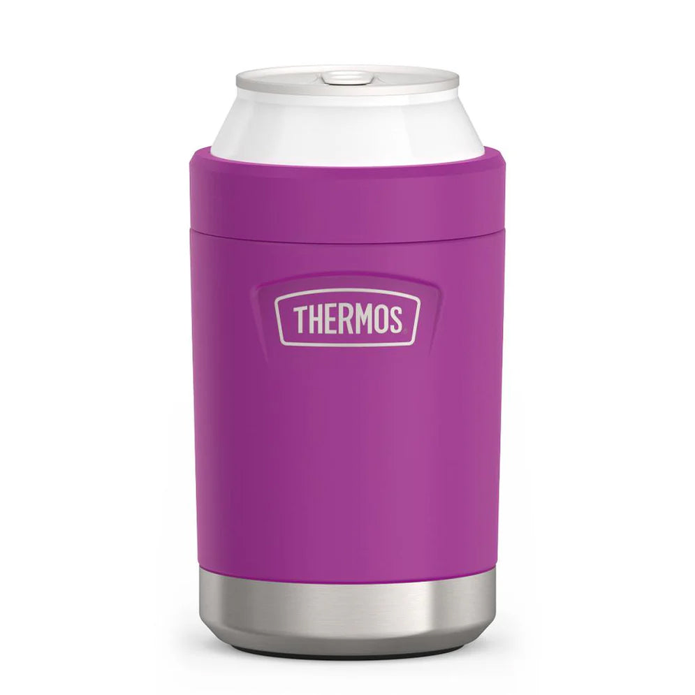 variant:43981577420845 Stainless Steel Beverage Can Insulator - Plum