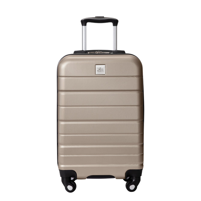 variant: 41708570640429 Skyway Epic 2.0 Hardside Carry-On Spinner Luggage - Bone