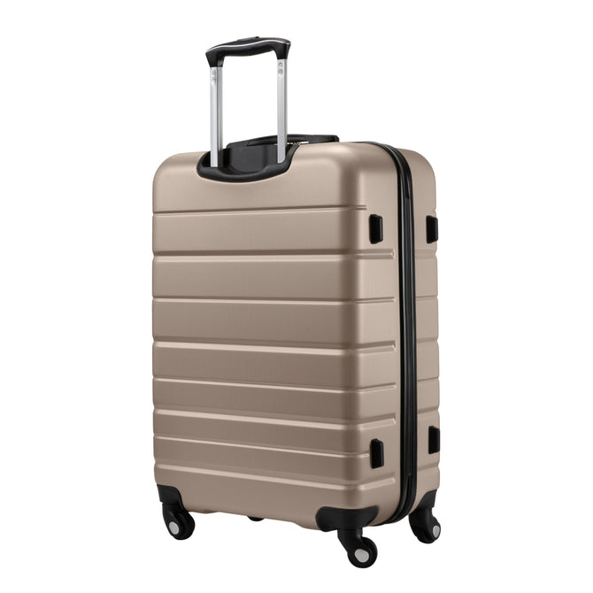 variant:41708571066413 Skyway Epic 2.0 Hardside Medium Checked Spinner Luggage - Bone