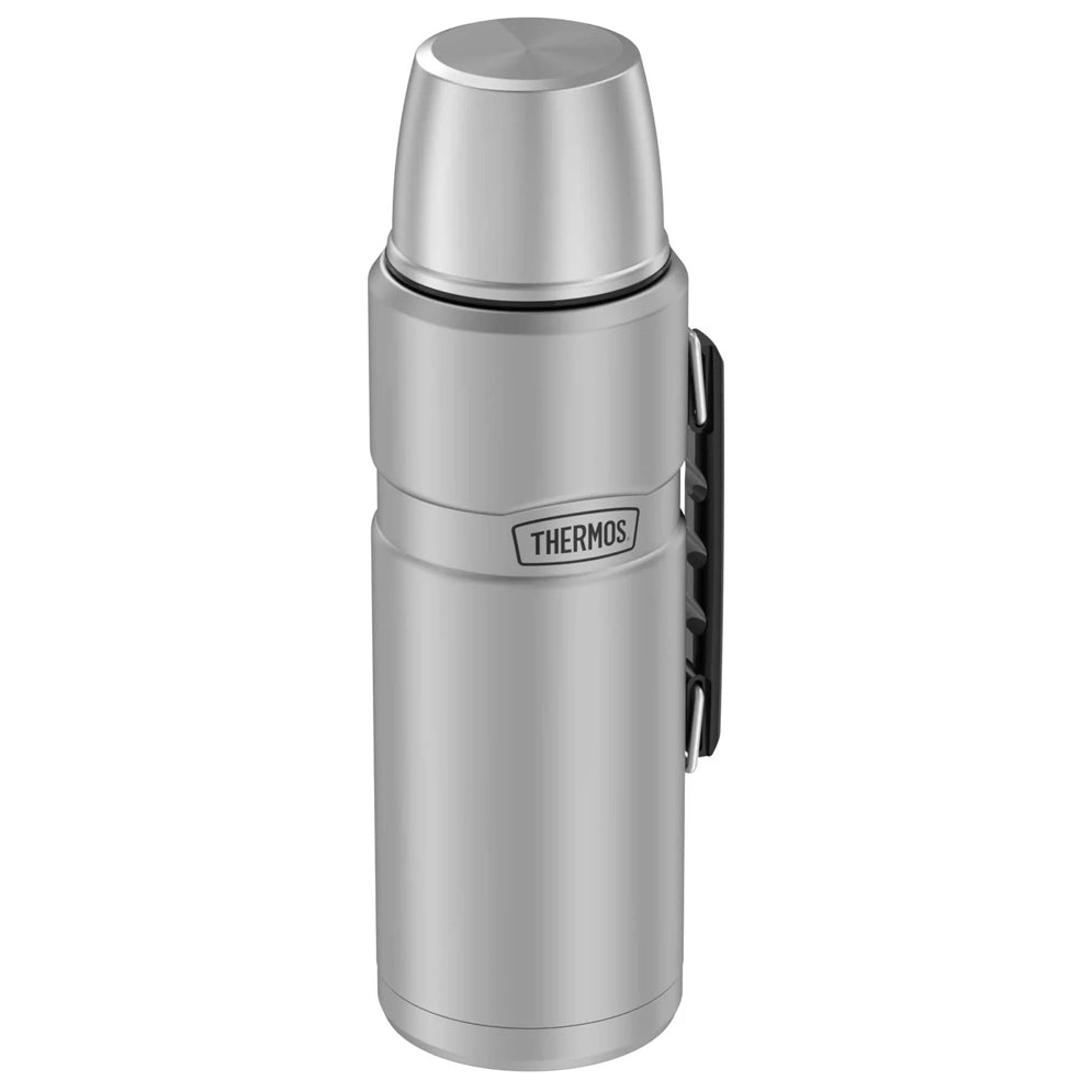 variant:43981587415085 2 L Stainless Steel Beverage Bottle - Matte Stainless Steel 