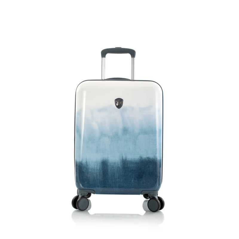 variant:46348956827840 Heys America Tie-Dye 21" Carry-On Spinner Luggage Blue