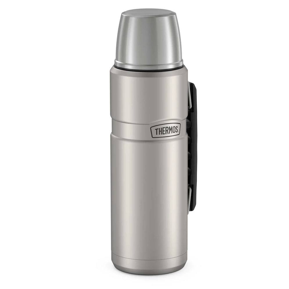 variant:43981586300973 40 oz. Stainless Steel Beverage Bottle - Matte Stainless Steel