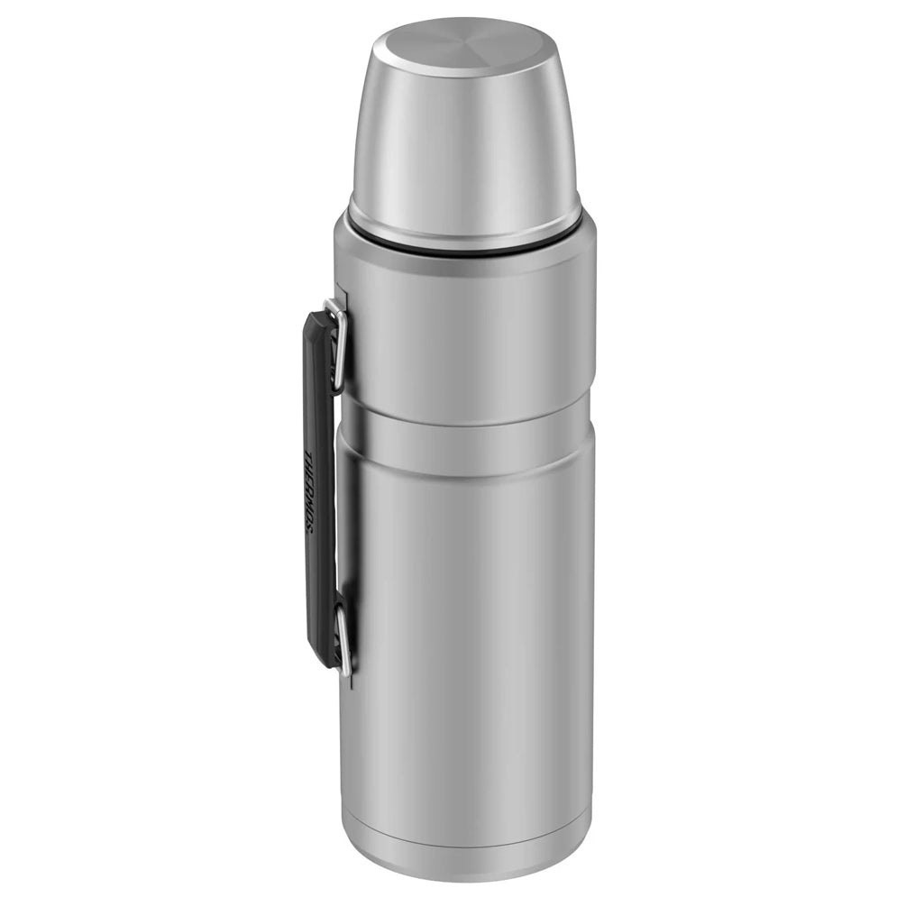 variant:43981587415085 2 L Stainless Steel Beverage Bottle - Matte Stainless Steel 