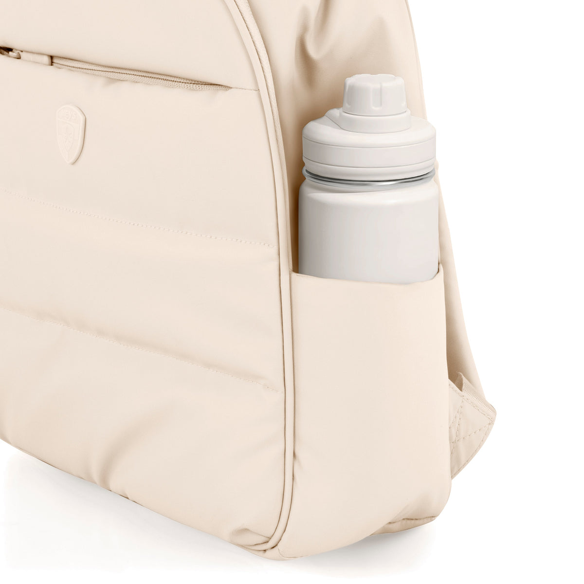 variant:43210827366592 The Puffer Backpack Ivory