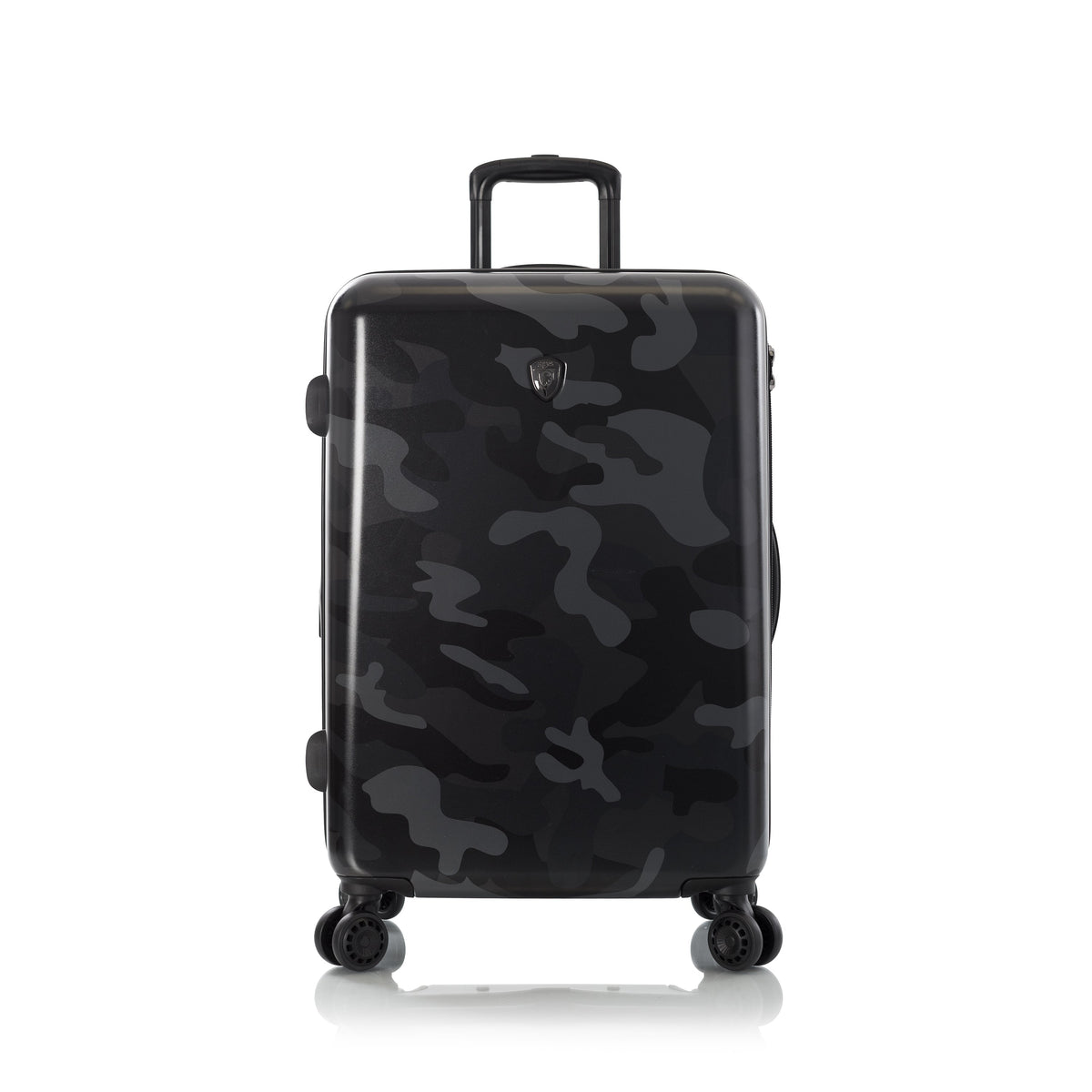 variant:43392578158784 Camo 26" Hardside Medium Checked Luggage Black Camo