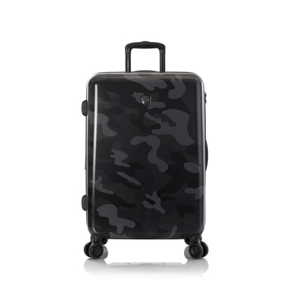 variant:43392578158784 Camo 26" Hardside Medium Checked Luggage Black Camo