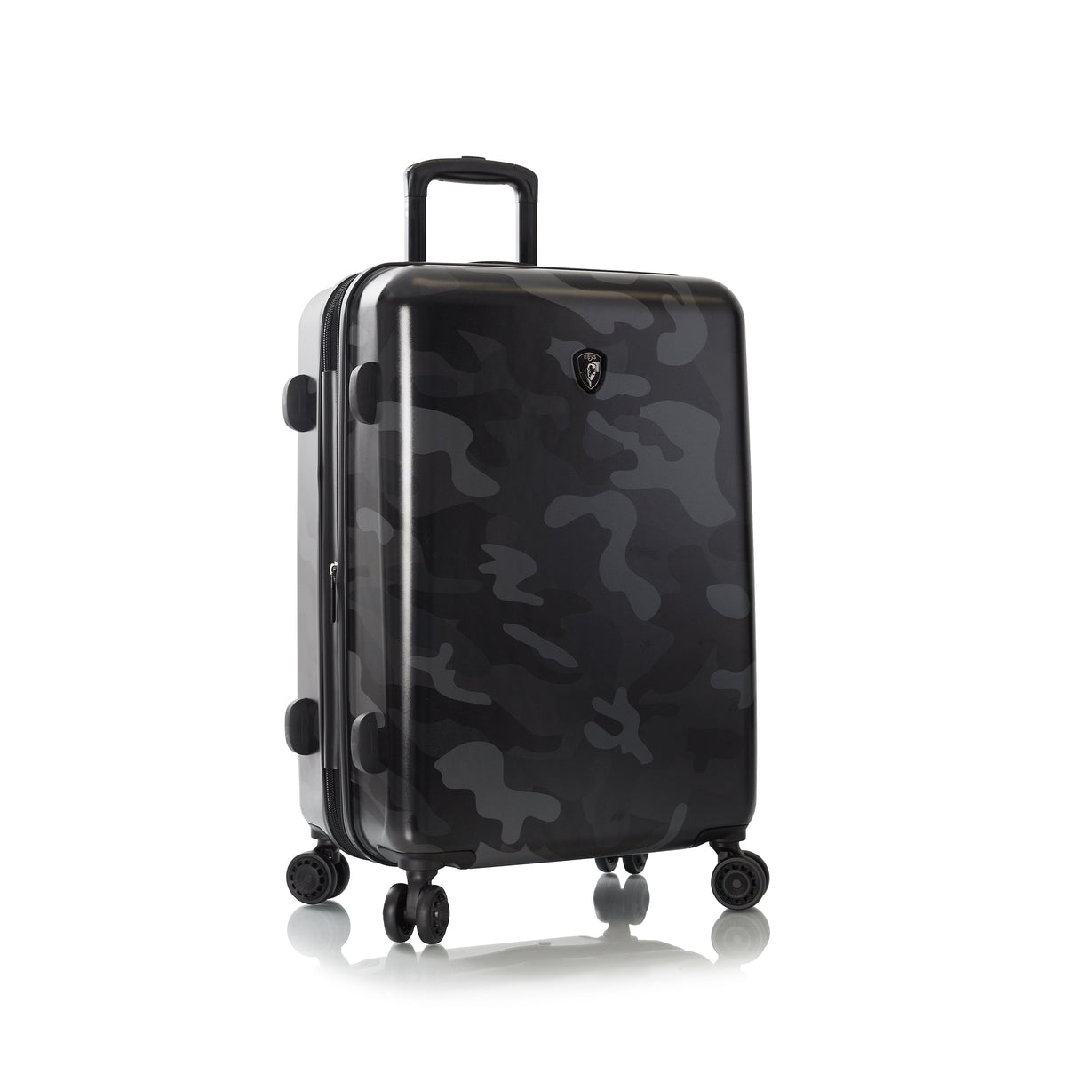 variant:43392578158784 Camo 26" Hardside Medium Checked Luggage Black Camo