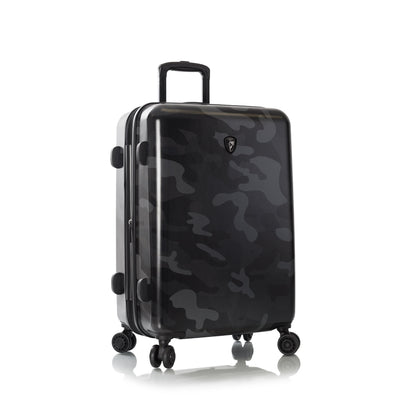 variant:43392578158784 Camo 26" Hardside Medium Checked Luggage Black Camo