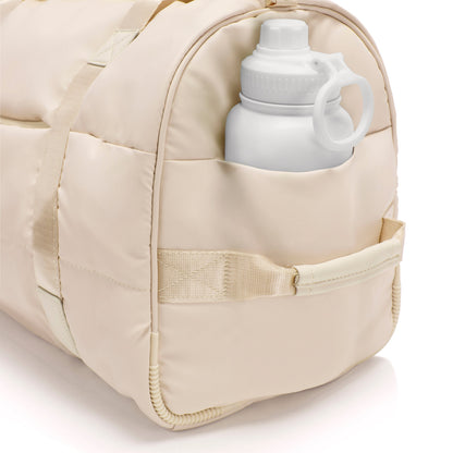 variant:43211071979712 The Puffer Softside Carry-On Duffel Bag Ivory