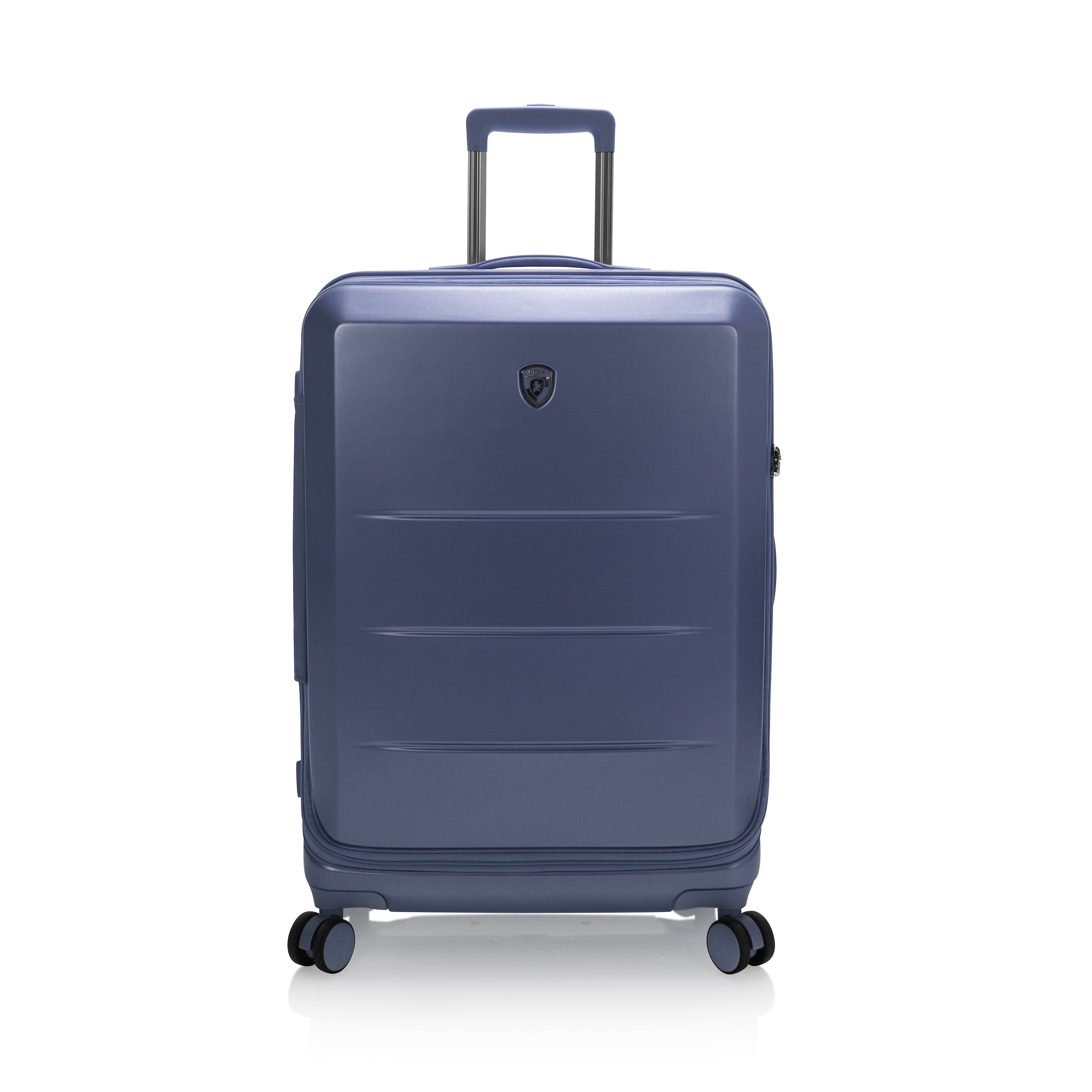 variant:46556999778496 EZ Fashion Hardside 26" Medium Checked Luggage Navy