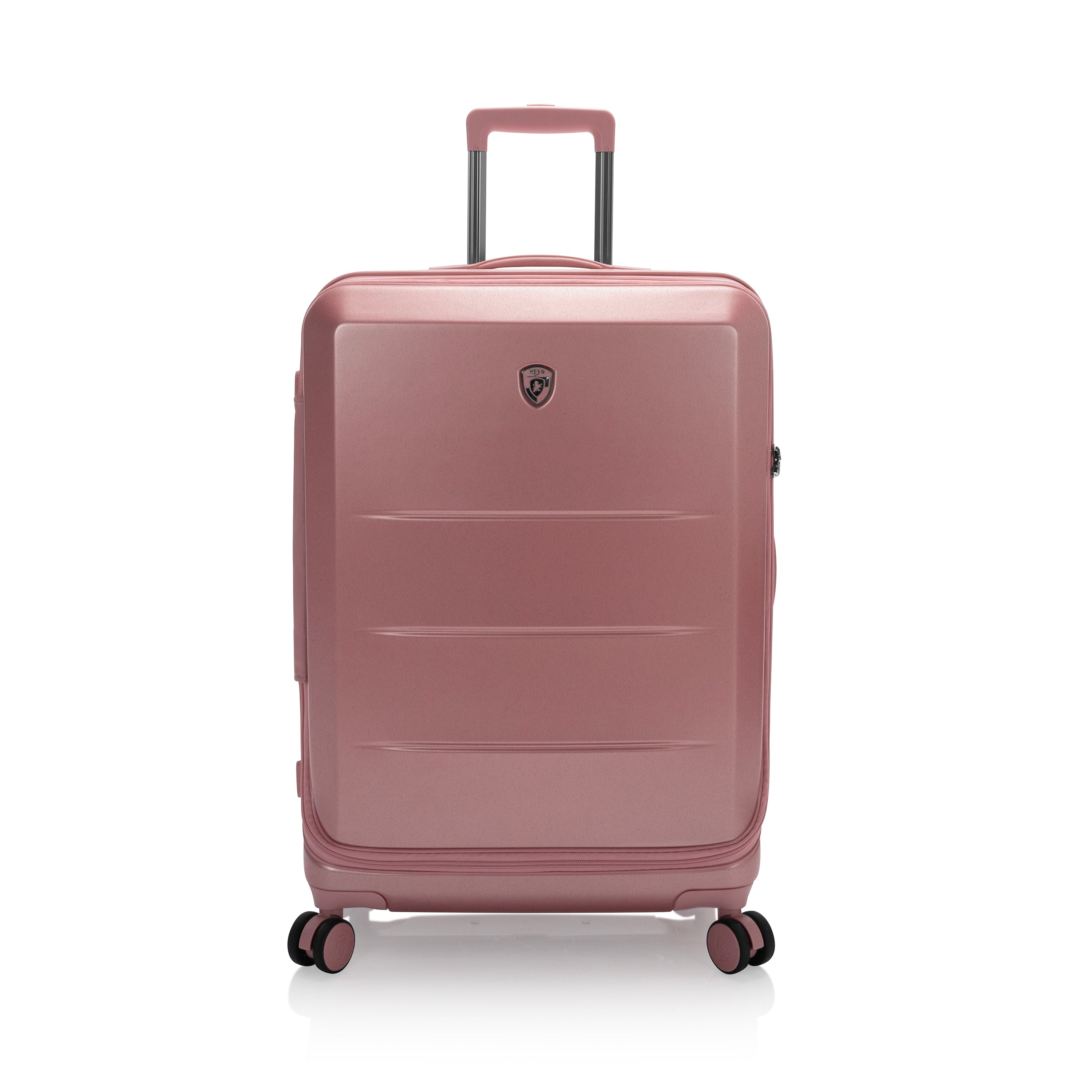 variant:46556999844032 EZ Fashion Hardside 26" Medium Checked Rose Gold