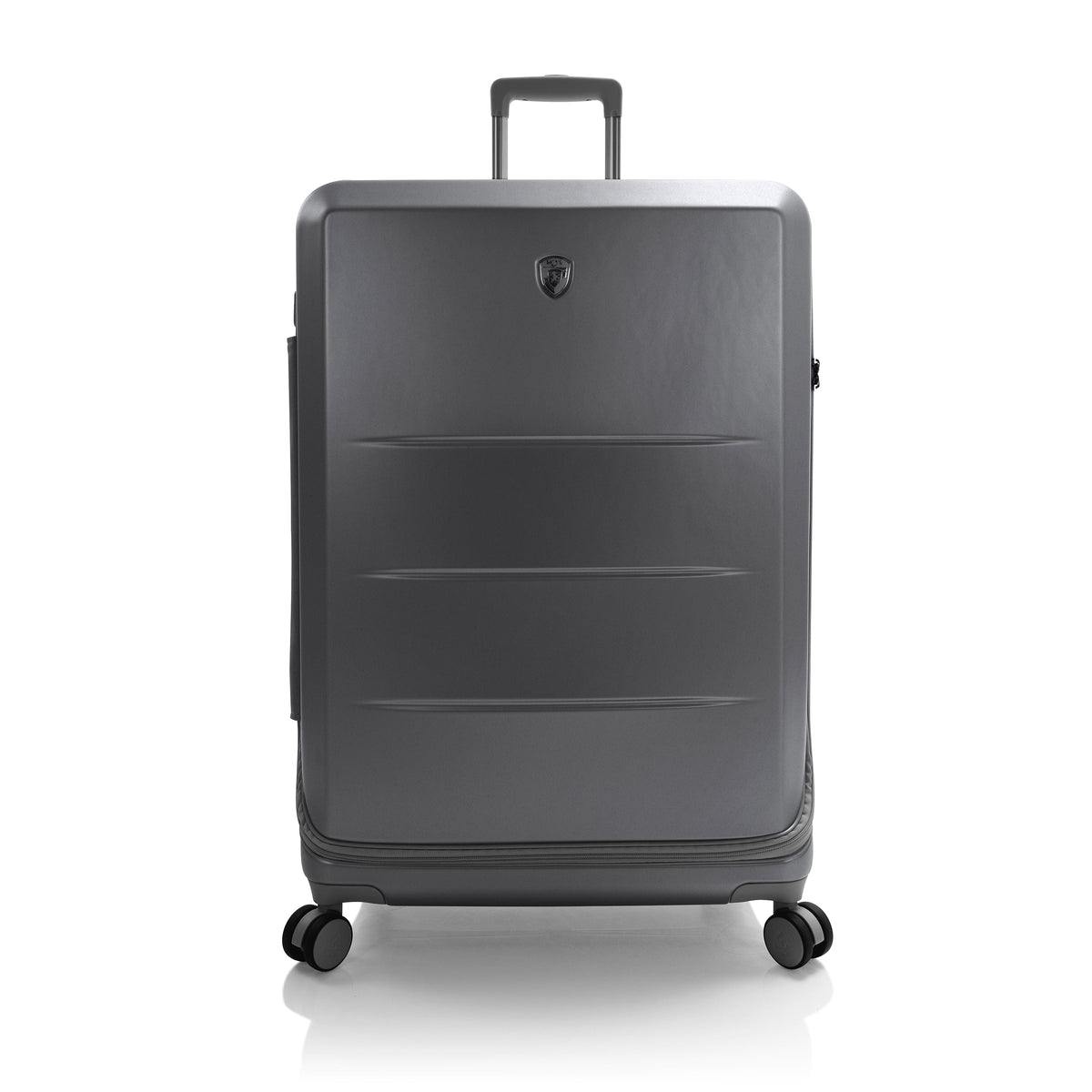 variant:46557048897728 EZ Fashion Hardside 30" Large Checked Luggage Charcoal