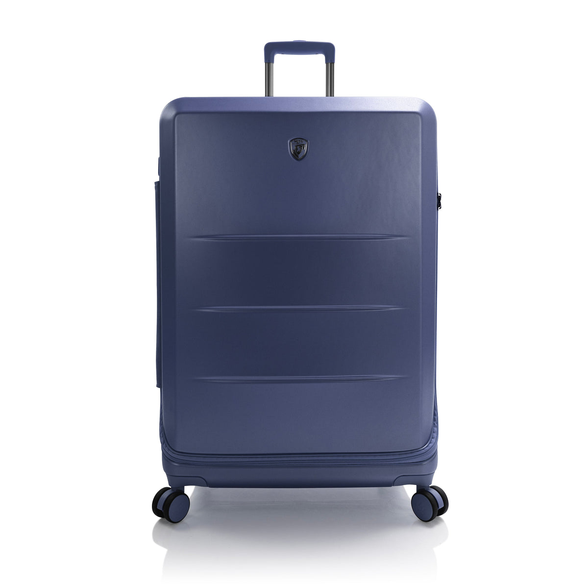 variant:46557048963264 EZ Fashion Hardside 30" Large Checked Luggage Navy