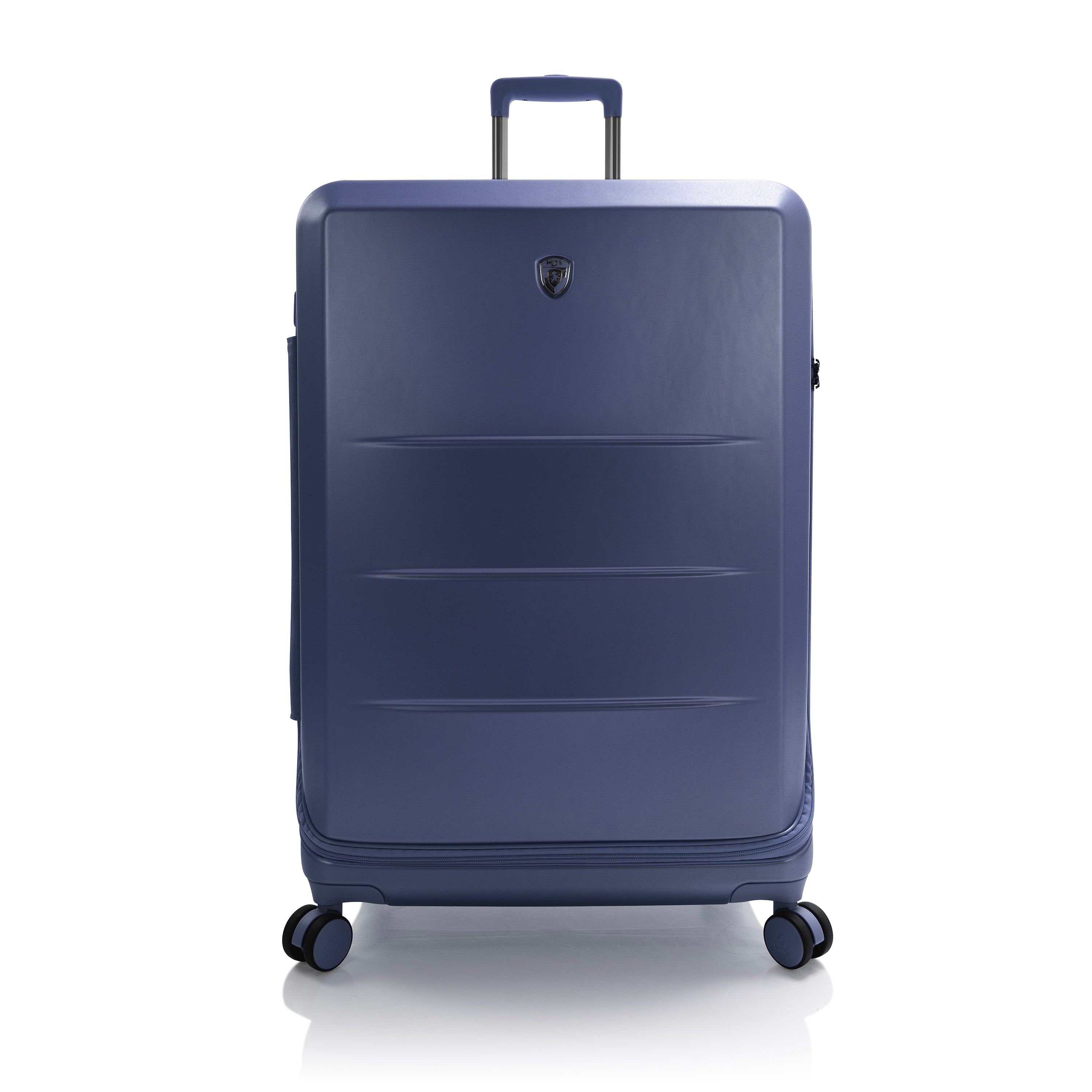 variant:46557048963264 EZ Fashion Hardside 30" Large Checked Luggage Navy