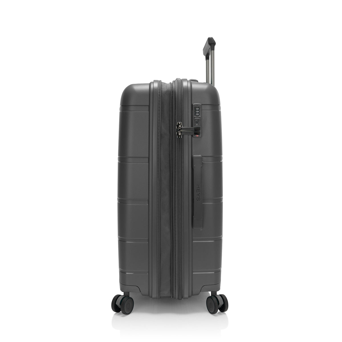 variant:46557094052032 Fortis 26" Hardside Medium Check-In Luggage Grey