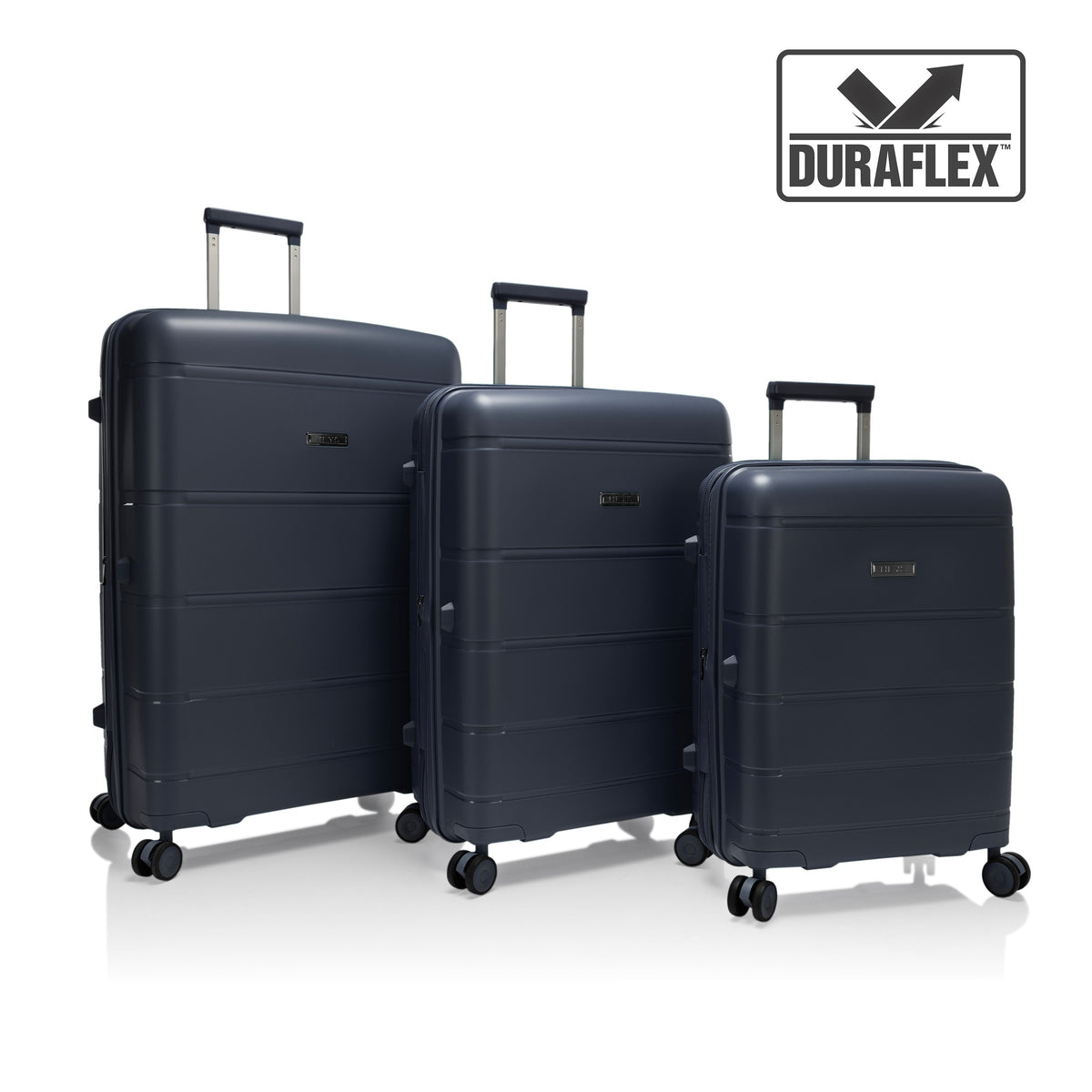 variant:46557094084800 Fortis 26" Hardside Medium Check-In Luggage Navy