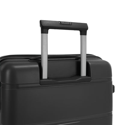 variant:46557094019264 Fortis 26" Hardside Medium Check-In Luggage Black