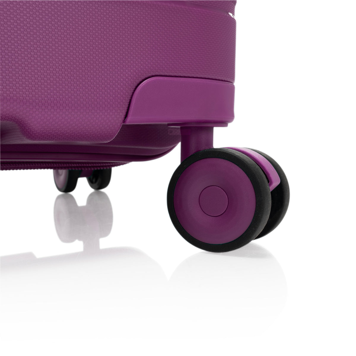 variant:46557094117568 Fortis 26" Hardside Medium Check-In Luggage Plum